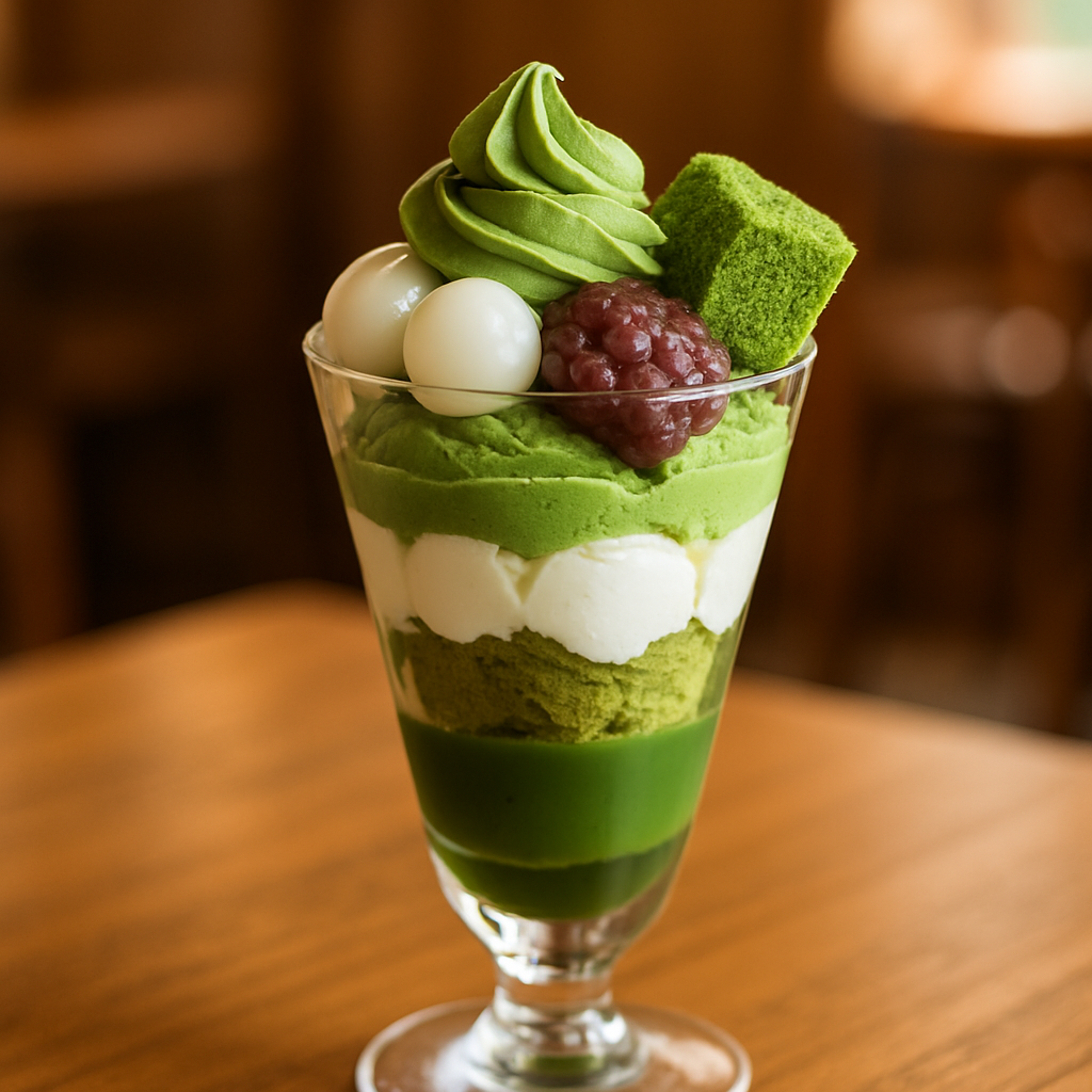 抹茶パフェ